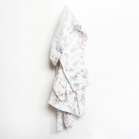 Colorful Stars Müslin Çocuk Bornoz