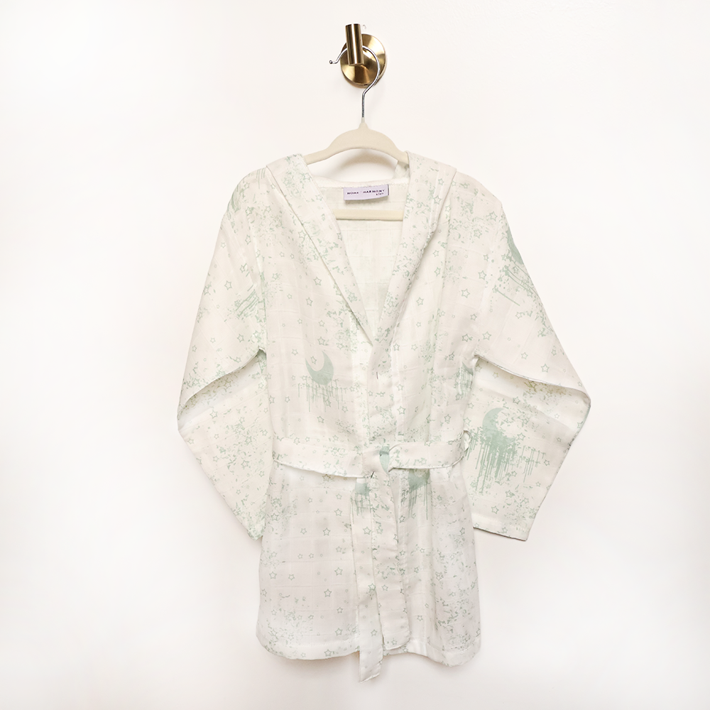 Moon Müslin Çocuk Bornoz