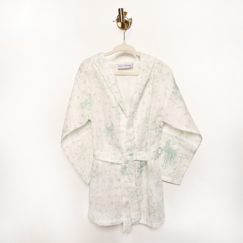 Moon Müslin Çocuk Bornoz