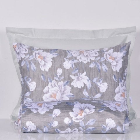 %100 Pamuk Saten Karlie  Nevresim Takımı Bej - Tek Kişilik - Fitted Çarşaf