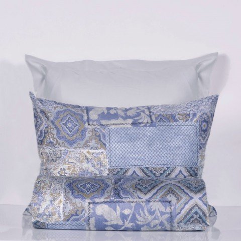 %100 Pamuk Saten Gabe  Nevresim Takımı Mavi - Tek Kişilik - Düz Çarşaf