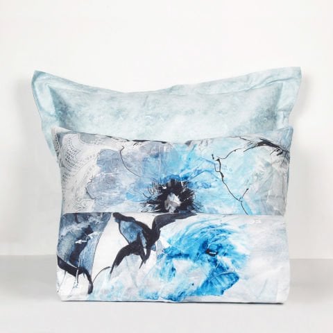 %100 Pamuk Saten Frozen Dijital Nevresim Takımı Çift Kişilik - Düz Çarşaf