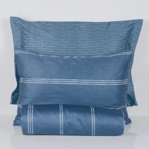 %100 Pamuk Saten Mateo  Nevresim Takımı Koyu Yeşil - Tek Kişilik - Düz Çarşaf