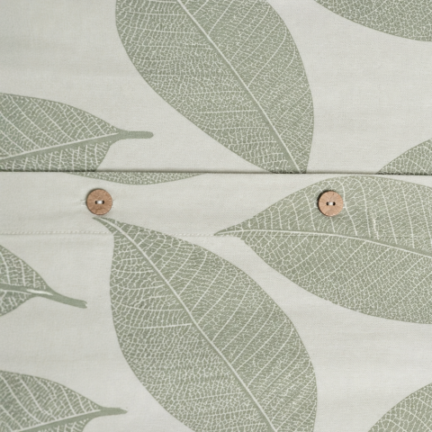 Suzzy Jacquard Nevresim Takımı Yeşil - Çift Kişilik - Fitted Çarşaf