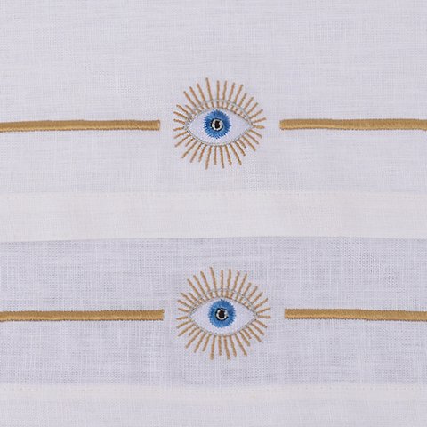 2'Li Mystick Amerikan Servis Beyaz - Gold