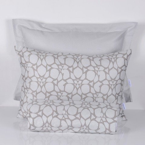 %100 Pamuk Saten Honey  Nevresim Takımı Bej - Tek Kişilik - Fitted Çarşaf