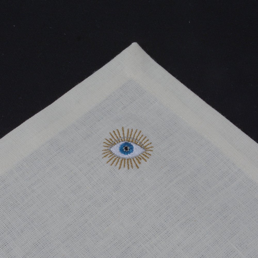 4'Lü Mystic Peçete Ekru