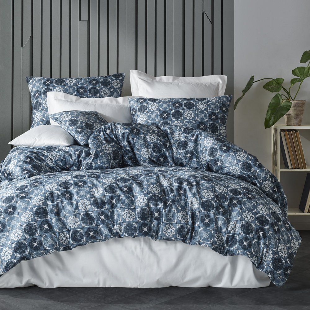 %100 Pamuk Saten Imane Nevresim Takımı Orijinal - Çift Kişilik - Fitted Çarşaf