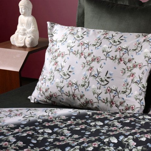 %100 Pamuk Saten Rachel  Nevresim Takımı