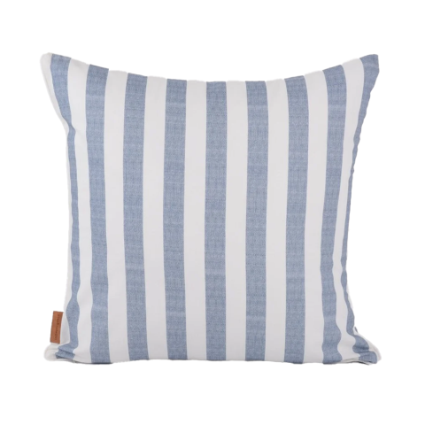 Linen Stripes Kışiye Özel Nakışlı Kırlent Kırmızı