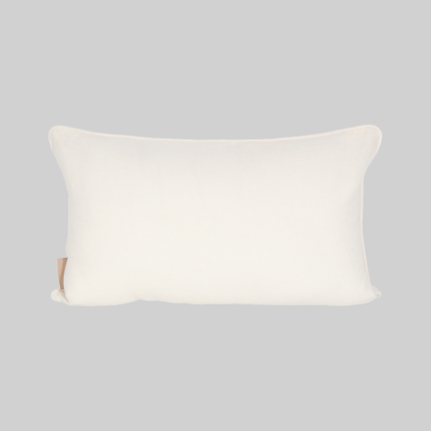 Mystic Nakışlı Keten Kırlent Ekru