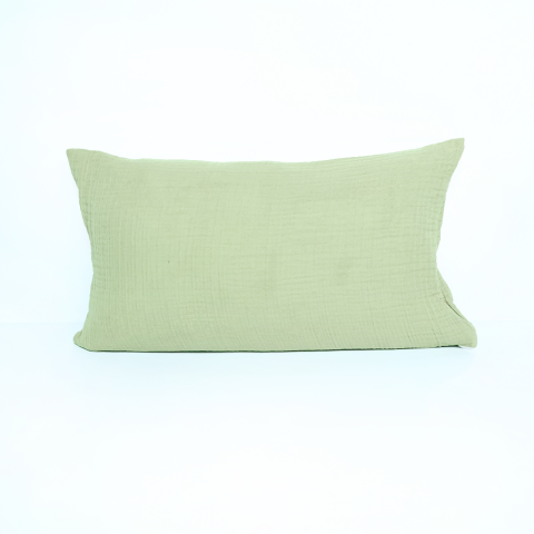 Bebek Müslin Mix And Match Fıstık Yeşili - Yastık Kılıfı