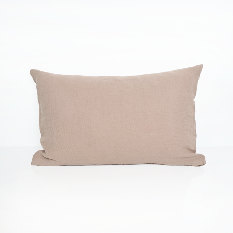 Bebek Müslin Mix And Match Bej - Yastık Kılıfı