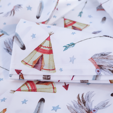 Tribal Bebek Mix And Match Yastık Kılıfı