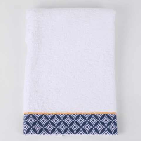 Kişiye Özel Nakışlı Lacivert Yaka Kimono Bornoz Seti