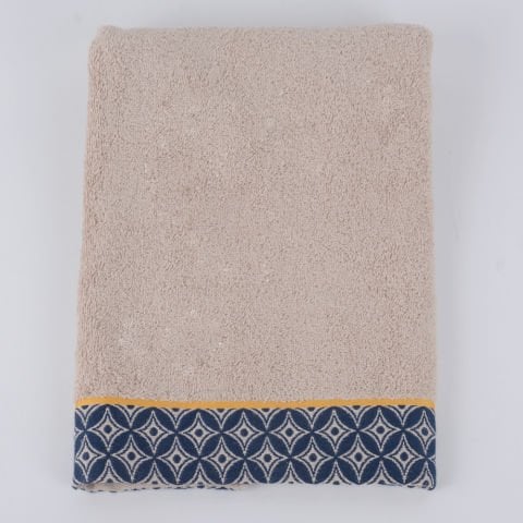 Kişiye Özel Nakışlı Lacivert Yaka Kimono Bornoz Seti