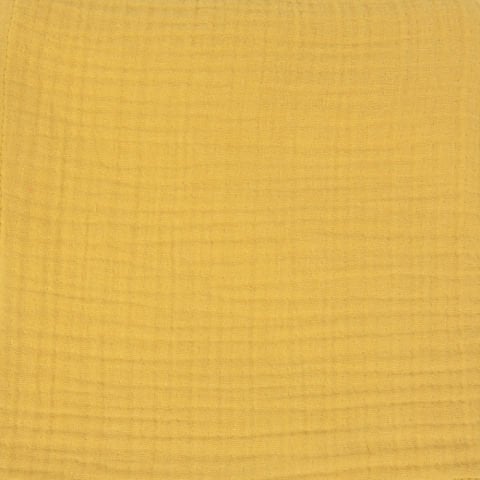 Kişiye Özel Nakışlı Çok Amaçlı Müslin Örtü Sarı