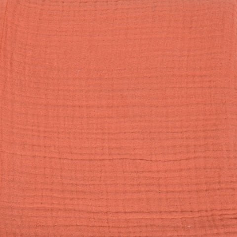 Kişiye Özel Nakışlı Çok Amaçlı Müslin Örtü Oranj