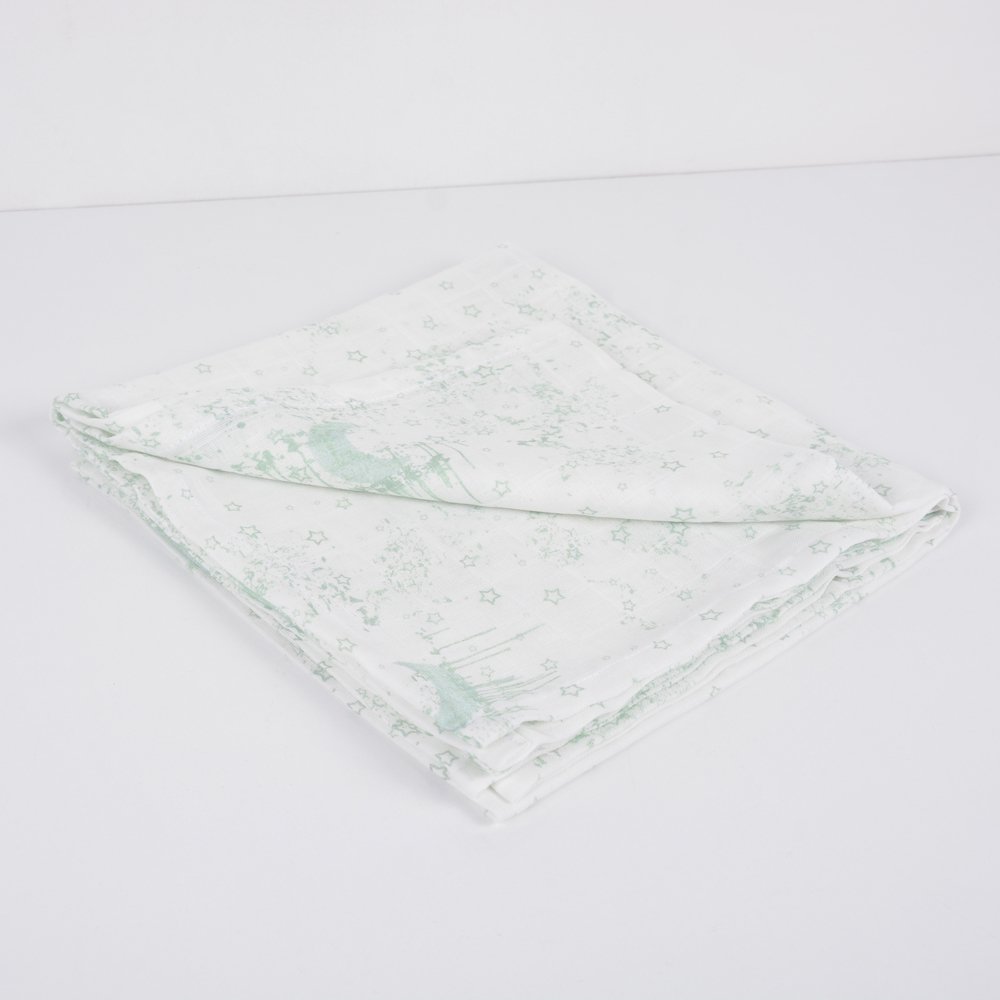 Moon Müslin Çok Amaçlı Örtü 110x110