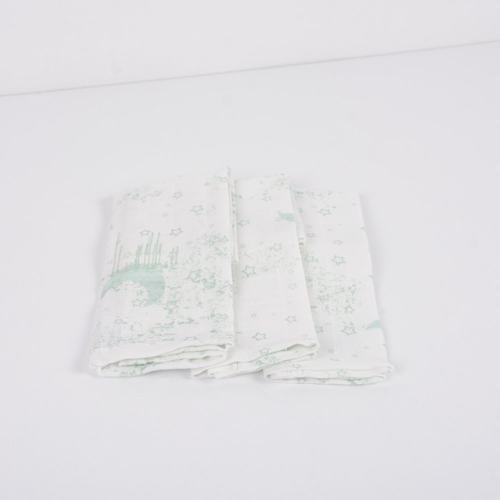 Moon Müslin Çok Amaçlı Örtü 30x30*3