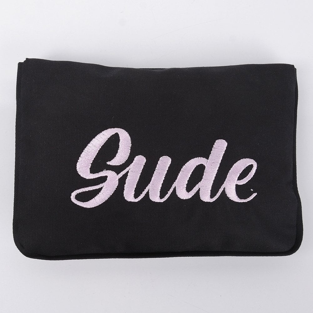 Kişiye Özel Küçük Biyeli Nakışlı Çanta Siyah