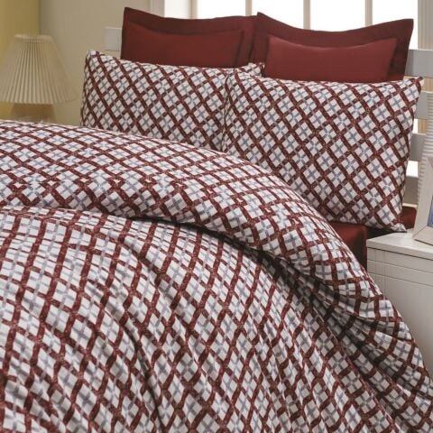 %100 Pamuk Saten Carter Nevresim Takımı