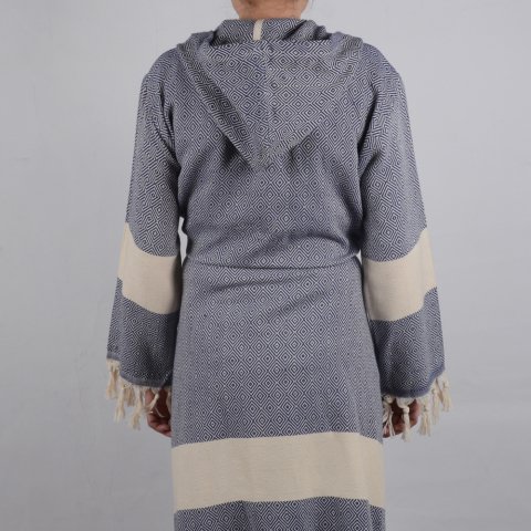 Peştemal Bornoz L-XL - Lacivert