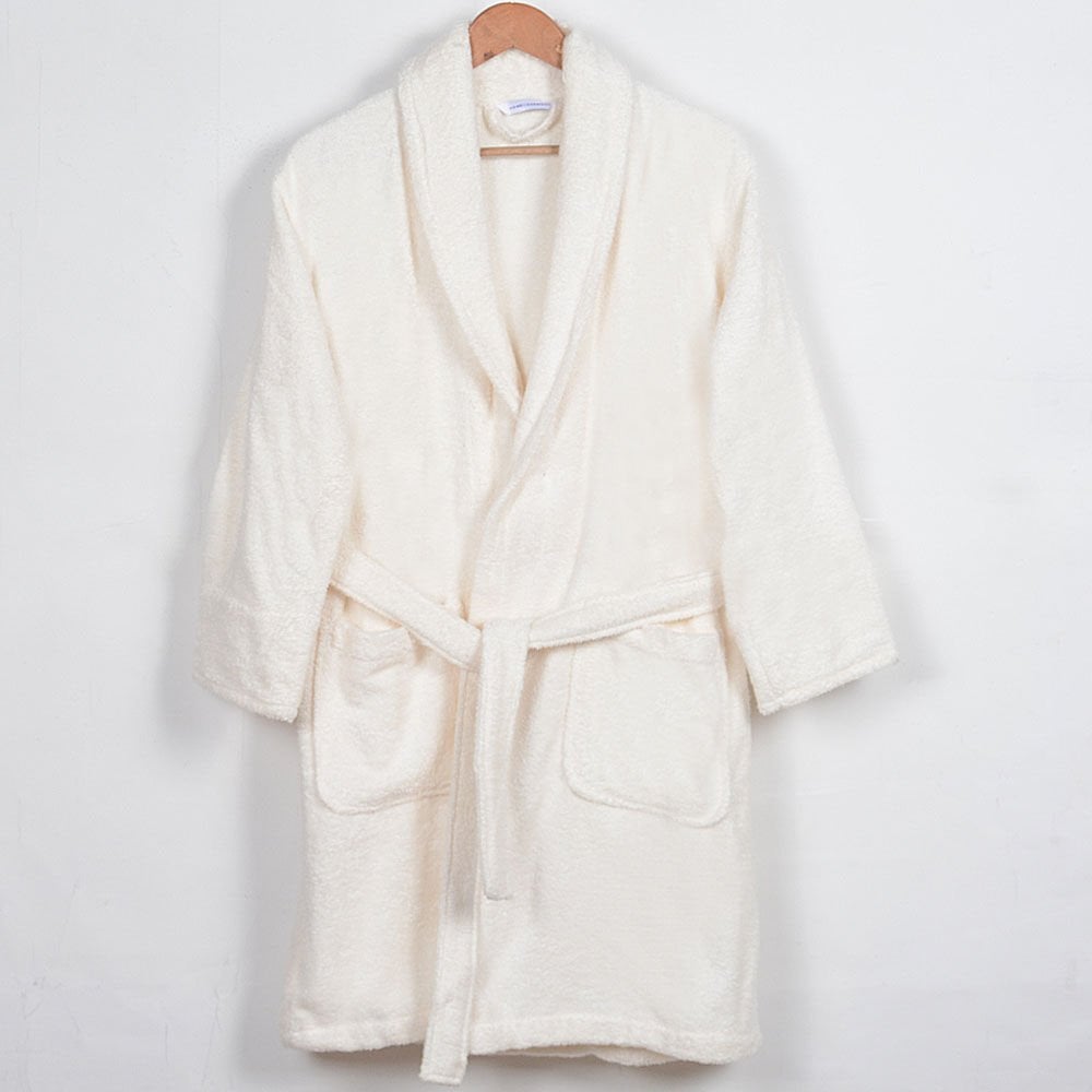 Basic Bornoz L - Ekru