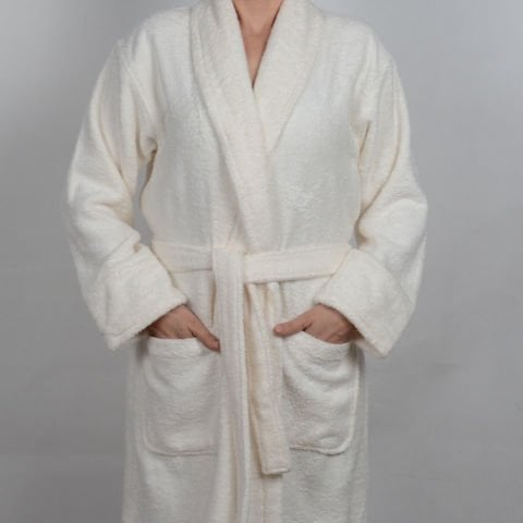 Basic Bornoz L - Ekru