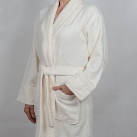 Basic Bornoz L - Ekru