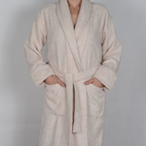 Basic Bornoz L - Bej