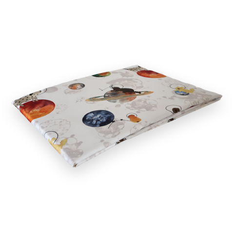 Galaxy Dog Bebek Mix And Match Beyaz - Düz Çarşaf