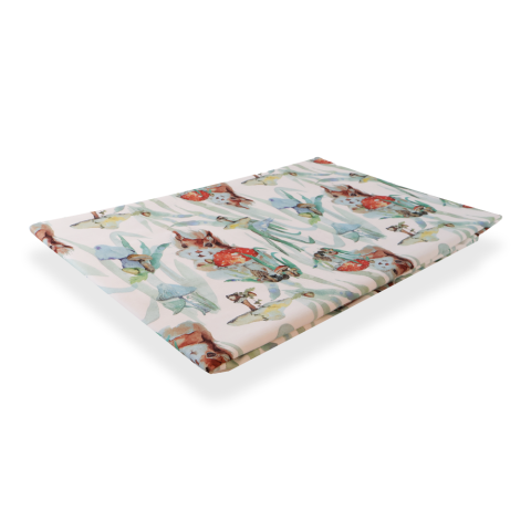 Chipmunk Bebek Mix and Match Nevresim Takımı Renkli Desenli Bebek Yatak Örtüsü