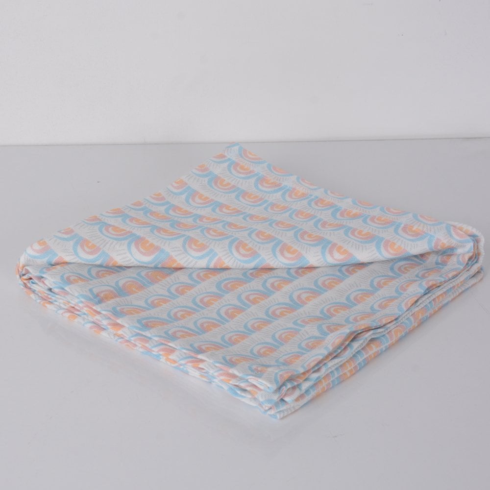 Rainbow Müslin Çok Amaçlı Örtü 120x120