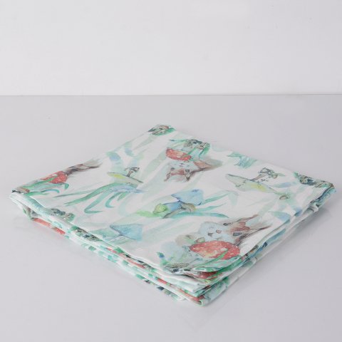 Chipmunk Müslin Çok Amaçlı Örtü 90x90