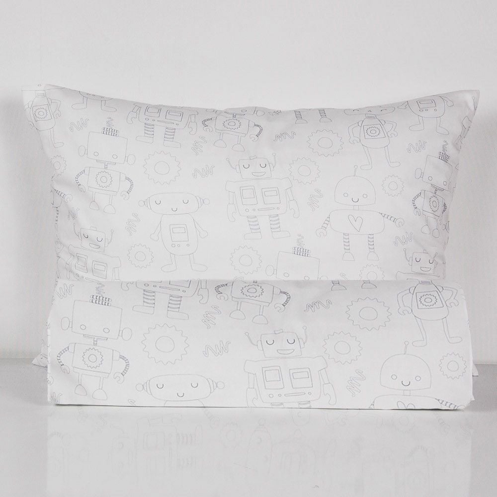 Robots Mix And Match Nevresim+Yst Kılıfı