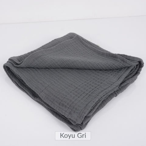 Seçmeli 2 Adet 100x100 Müslin Çok Amaçlı Örtü