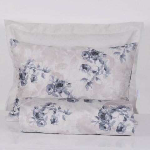 %100 Pamuk Saten Lina  Nevresim Takımı Pembe - Çift Kişilik - Düz Çarşaf