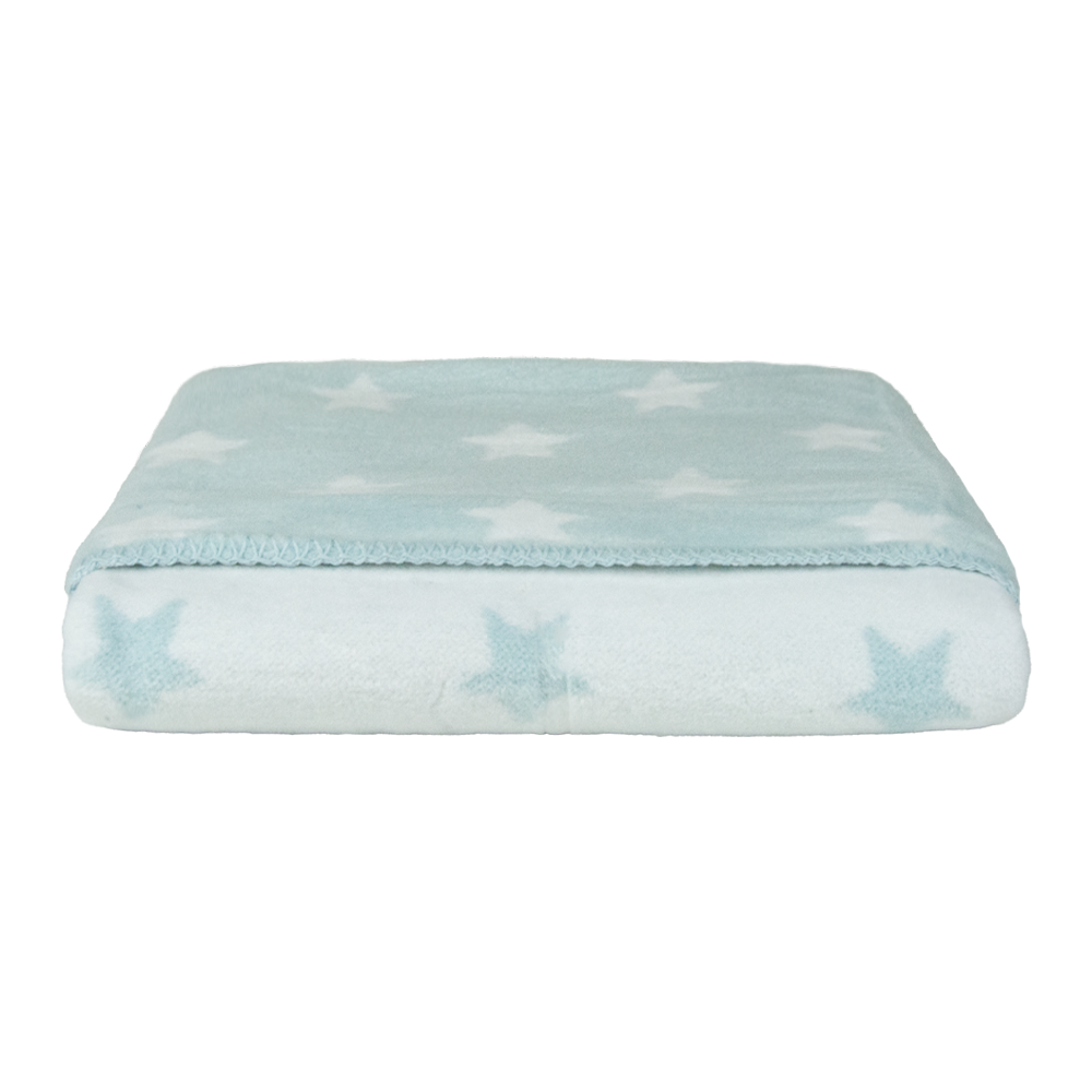 Star Bebek Battaniye Mavi