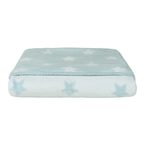 Star Bebek Battaniye Mavi