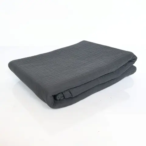 Bebek Müslin Mix And Match Koyu Gri - Nevresim