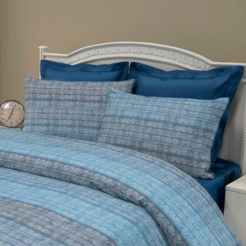 %100 Pamuk Saten Alex  Nevresim Takımı Bordo - Çift Kişilik - Fitted Çarşaf