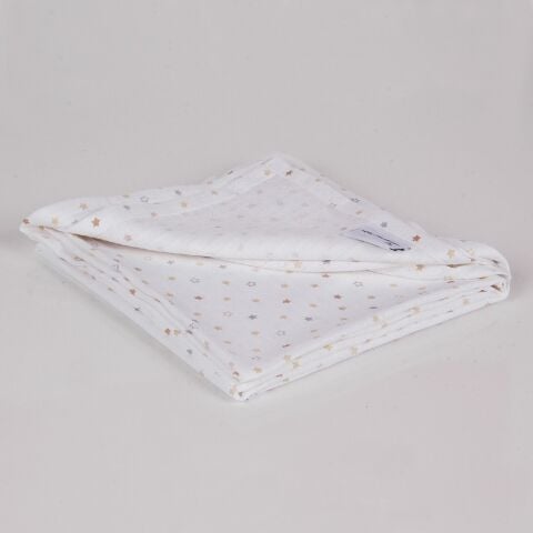 Müslin Çok Amaçlı Örtü Mavi - 30x30*3