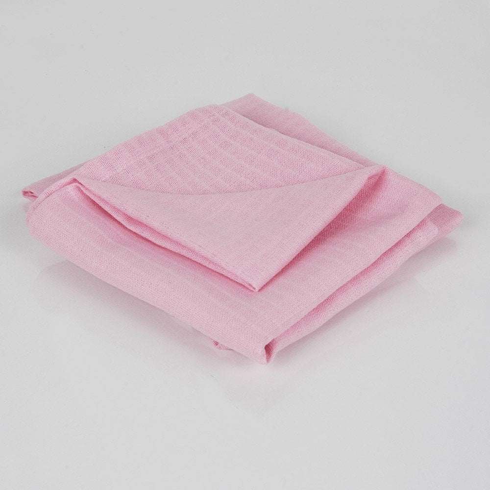 Müslin Çok Amaçlı Örtü Pembe - 65x65*2