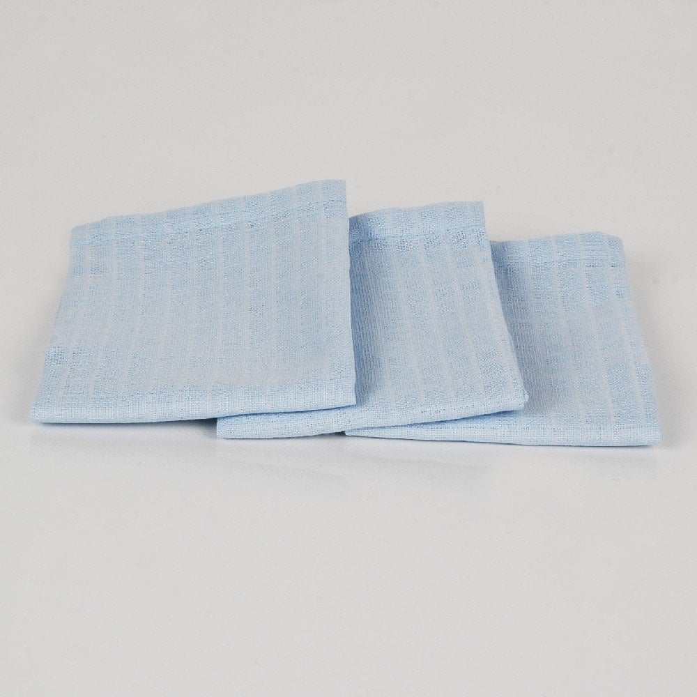 Müslin Çok Amaçlı Örtü Mavi - 30x30*3