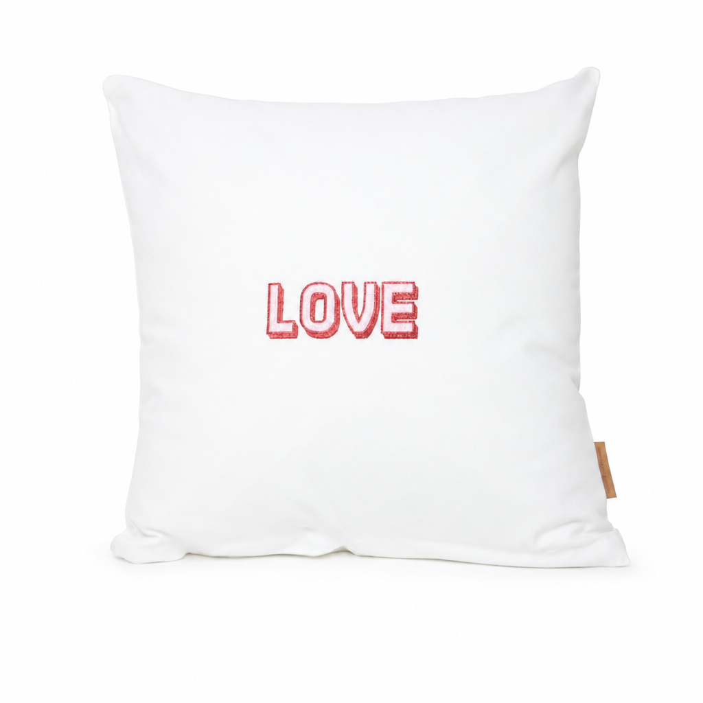 Love Nakıslı Panama Kırlent