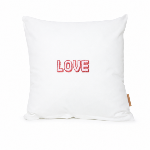 Love Nakıslı Panama Kırlent