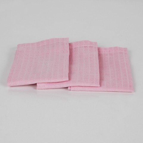 Müslin Çok Amaçlı Örtü Pembe - 30x30*3