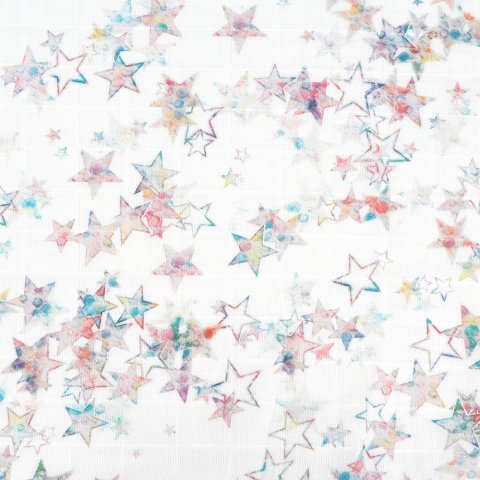 Colourful Stars Müslin Çok Amaçlı Örtü 30x30*3