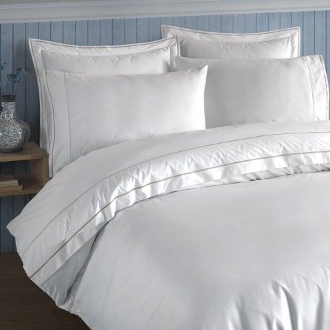 150 Tel İplik %100 Pamuk Saten Carmen Duo Nevresim Takımı